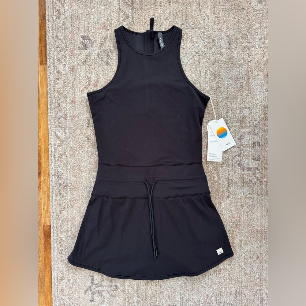Vuori Black Sleeveless Dress